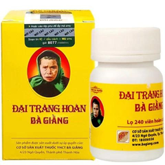 Đại Tràng Hoàn Bà Giằng chai 240 viên