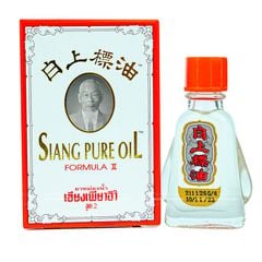 Dầu Gió Nước Trắng Siang Pure 3ml Thái Lan