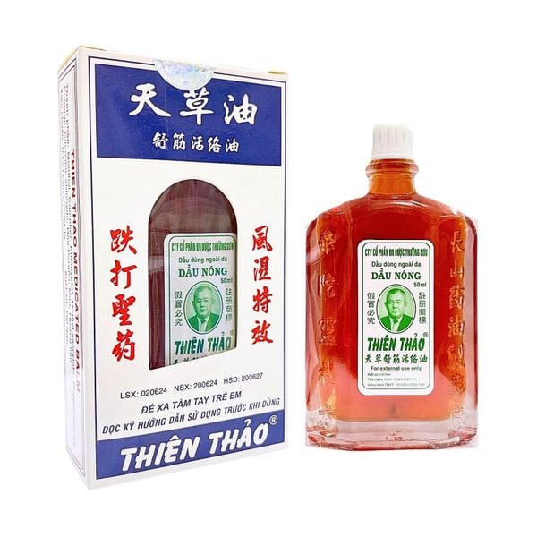 Dầu nóng Thiên Thảo chai 50ml