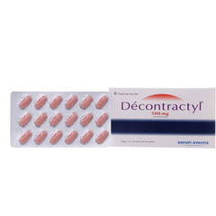 Decontractyl 500mg hộp 36 viên