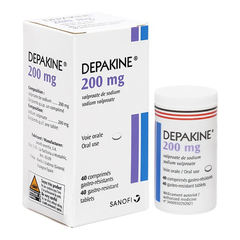 Depakine 200mg chai 40 viên