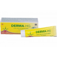 Kem hỗ trợ điều trị mụn DERMA-HG hộp 1 tuýp 12g