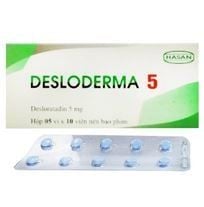 Desloderma 5mg hộp 50 viên