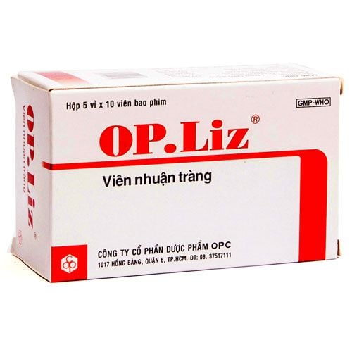 Viên nhuận tràng OP.Liz điều trị táo bón hộp 50 viên