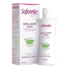 Dung dịch vệ sinh phụ nữ Saforelle cho da nhạy cảm, giảm nấm ngứa chai 250ml