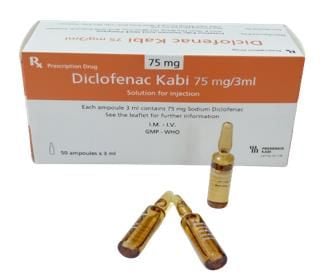 Diclofenac Kabi 75mg x 3ml