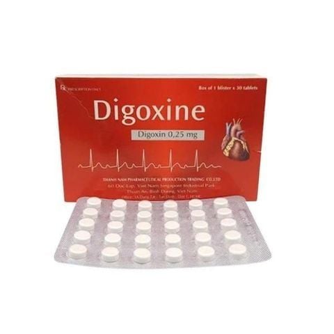 Digoxine thành nam hộp 30 viên