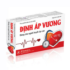 Định áp vương châu hưng hỗ trợ giúp ổn định huyết áp  hộp 30 viên