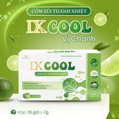 DKCOOL cốm sủi thanh nhiệt hộp 10 gói
