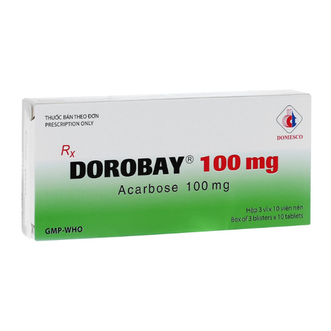 Dorobay 100mg dmc hộp 30 viên