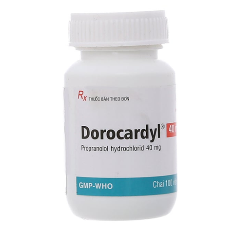 Dorocardyl 40mg chai 100 viên