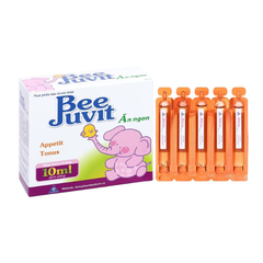Dung dịch Beejuvit Ăn Ngon tăng cường tiêu hóa hộp 20 ống x 10ml