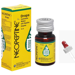 Dung dịch Neopeptine F Drops hỗ trợ giảm đầy hơi, trướng bụng chai 15ml