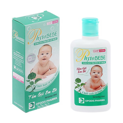 Dung dịch tắm Phytobebe ngừa rôm sảy cho bé chai 100ml