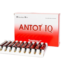 Dung dịch Traphaco Antot IQ hỗ trợ phát triển não bộ 20 ống x 10ml