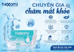 Dung dịch rửa mắt HEXAMI ACHES EYEWASH 20 ống