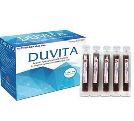 Duvita 1000mg/8ml CPC1 điều trị rối loạn chức năng gan, rối loạn khó tiêu