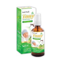 Xịt Tinh Dầu Xả Chanh Tony 100ML