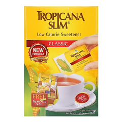 Đường ăn kiêng Tropicana Slim Classic hộp 100g (50 gói x 2g)