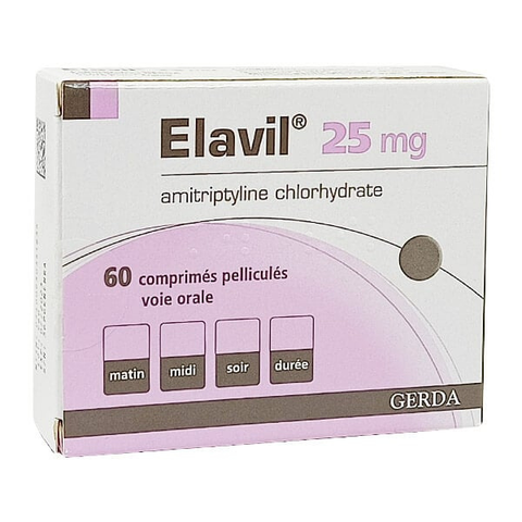 Elavil 25mg CD hộp 60 viên