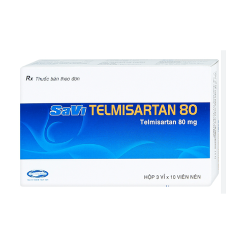 Savi Telmisartan 80mg hộp 30 viên