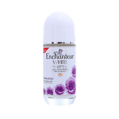 Lăn khử mùi hương nước hoa Pháp Enchanter White Ant- Perspirant Deodorant Sensation 24H hai 25ml