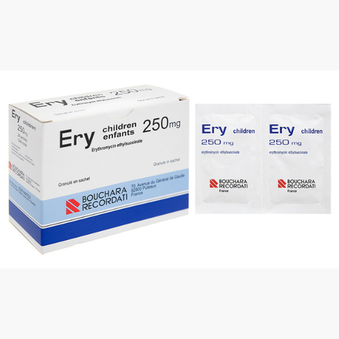 Ery 250mg hộp 24 gói