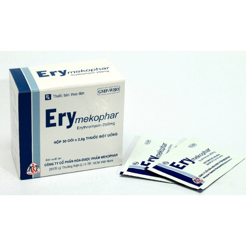 Ery 250mg MKP hộp 30 gói