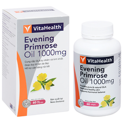Evening Primrose Oil 1000mg hỗ trợ tăng cường nội tiết tố nữ hộp 60 viên