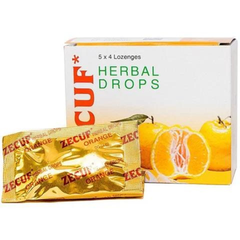 Zecuf orange cam hỗ trợ giảm triệu chứng ho hộp 20 viên