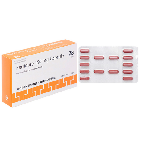 Ferricure 150mg hộp 28 viên