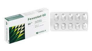 Fexostad 60mg trị viêm mũi dị ứng, mày đay (1 vỉ x 10 viên)