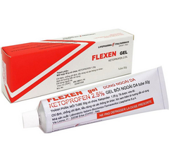 Gel bôi giảm đau, chống viêm khớp FLEXEN Gel hộp 1 tuýp 50g