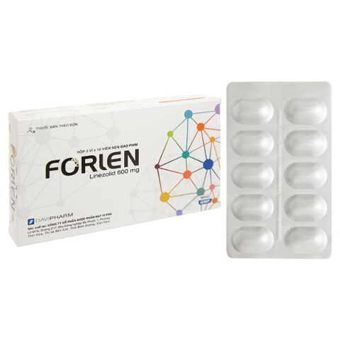 Forlen 600mg hộp 20 viên