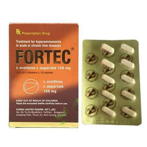 Fortec 150mg hộp 50 viên