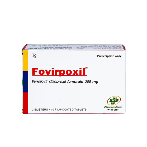 Fovirpoxil 300mg hộp 30 viên