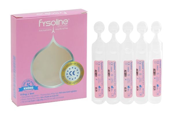 Fysoline isotonique (hồng) hộp 5 ống
