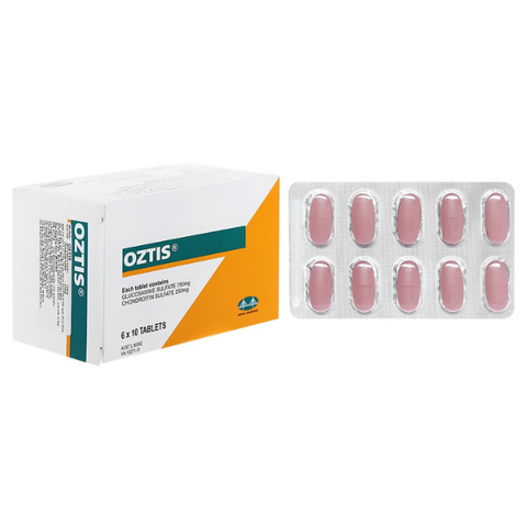Oztis giảm triệu chứng thoái hóa khớp (6 vỉ x 10 viên)