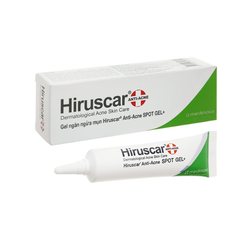 Gel Hiruscar Anti-acne ngăn ngừa mụn, tăng độ ẩm cho da tuýp 10g