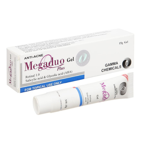 Gel Megaduo Plus ngừa mụn trứng cá, ngừa thâm, dưỡng da tuýp 15g