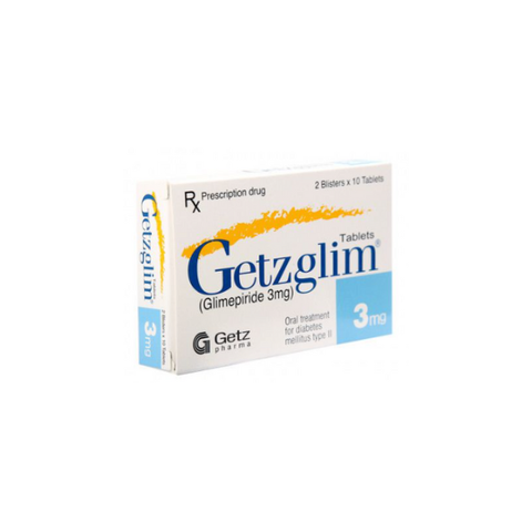 Getzglim 3mg hộp 20 viên