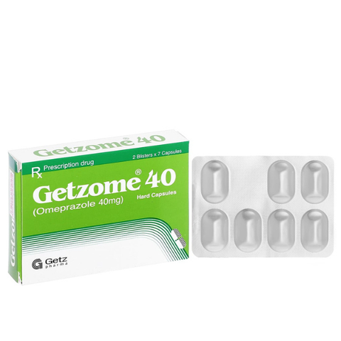 Getzome 40mg hộp 14 viên