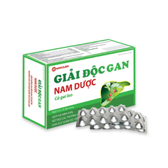 Viên uống bổ gan Giải độc gan Nam Dược hộp 30 viên