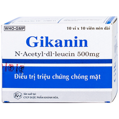 Gikanin 500mg hộp 100 viên