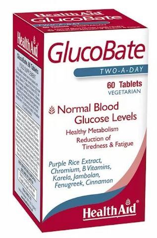 GlucoBate viên uống hỗ trợ điều hòa đường huyết lọ 60 viên