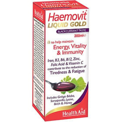 Haemovit Liquid Gold Hỗ Trợ Giảm Thiếu Máu chai 200ml