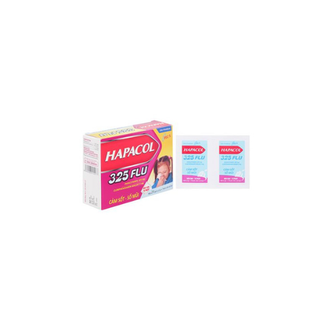Hapacol 325mg Flu hộp 24 gói