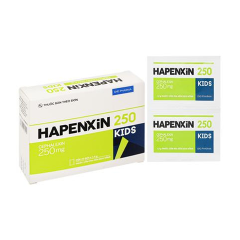 Hapenxin 250mg hộp 24 gói