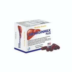 Hb arginmilk plus hỗ trợ tăng cường chức năng gan  hộp 60 viên