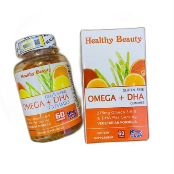 HB OMEGA + DHA GUMMIES chai 60 viên